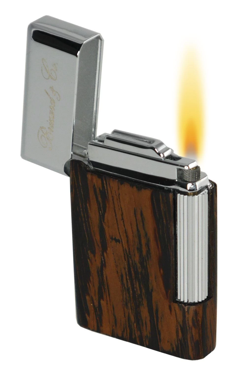Brizard And Co Eternal Wenge Traditional Flame Flint Lighter