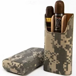 BrizardShowband US Army Military Pattern Cigar Case - Made In USA