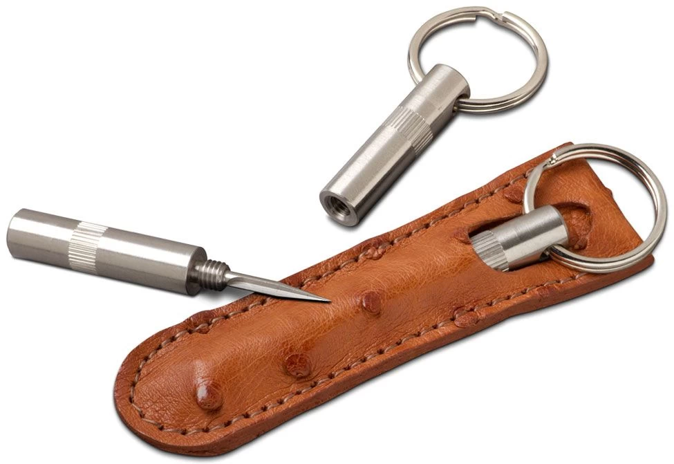 Brizard Trilogy Cigar Punch With Leather Pouch - Made In USA - Image 2