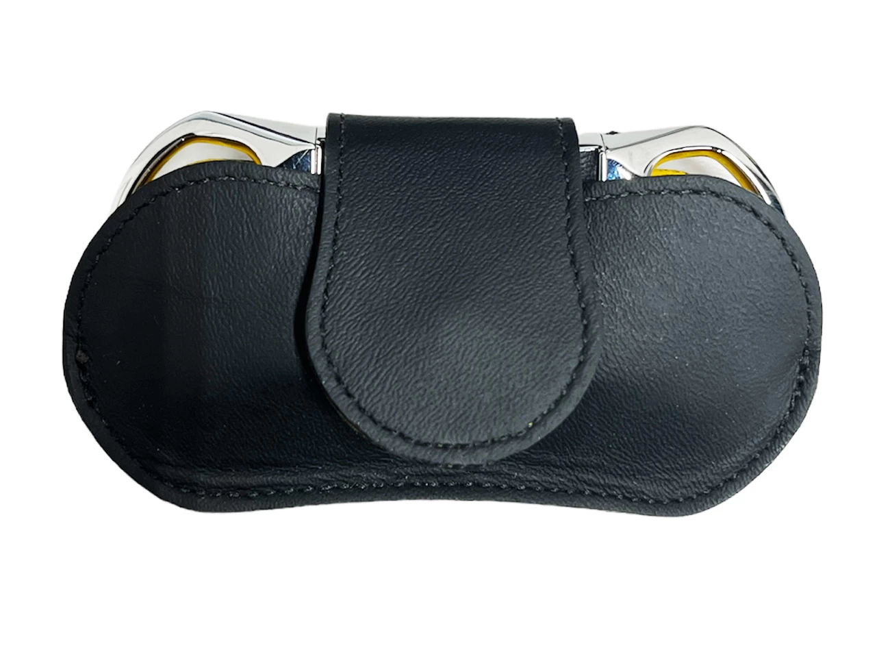 Brizard & Co. V Cutter With Pouch - Racing Black And Yellow - Image 3