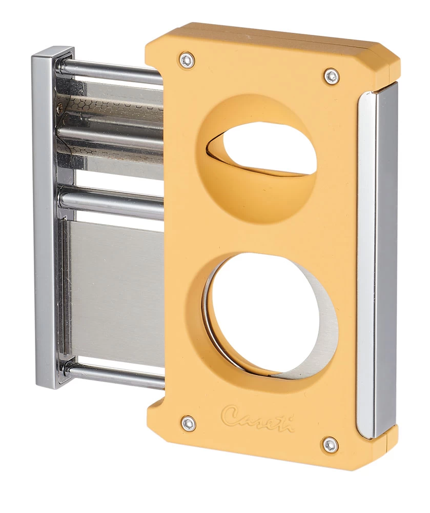 Caseti Trident Cigar Cutter 3-in-1 - Yellow - Image 2