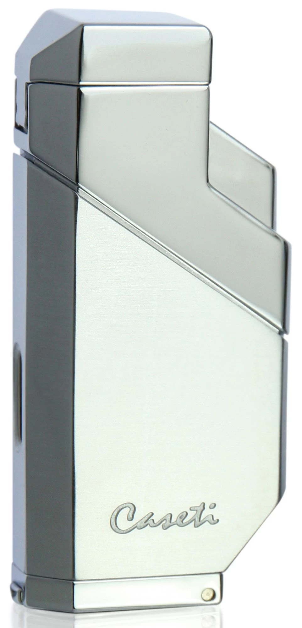 Caseti Cozmo Triple Flame Lighter - Chrome