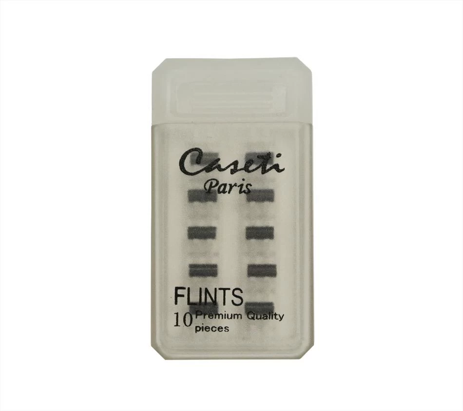 Caseti Flint Pack Of 10 Premium Quality Flints- Universal Size
