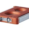 Caseti Trident X 3-in-1 Cigar Cutter - Burnt Orange