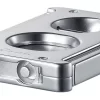 Caseti Trident X 3-in-1 Cigar Cutter - Chrome