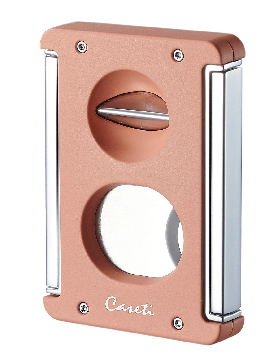 Caseti Trident X 3-in-1 Cigar Cutter - Salmon