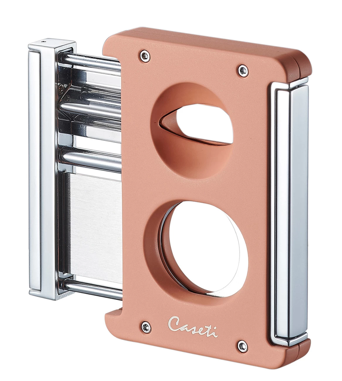 Caseti Trident X 3-in-1 Cigar Cutter - Salmon - Image 2