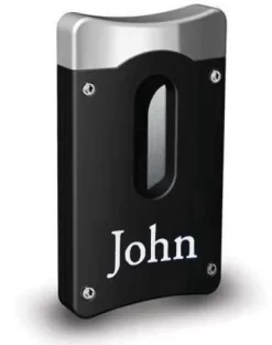 Caseti Wedge V Cigar Cutter - Black