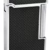 Caseti Windsor Traditional Flame Flint Lighter - Black Carbon Fiber