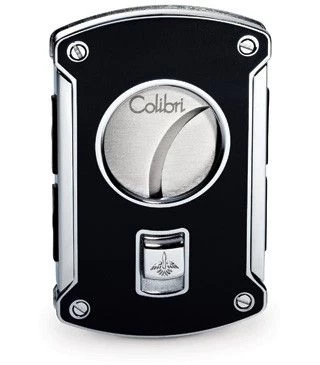 Colibri Slyce Guillotine Cigar Cutter - Black Lacquer