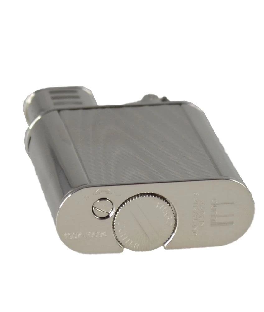 Dunhill Unique Turbo Moire Textured Palladium Lighter - Image 3