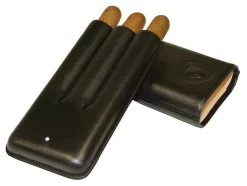 Dunhill Cigar Case Cor X Three Finger - Black