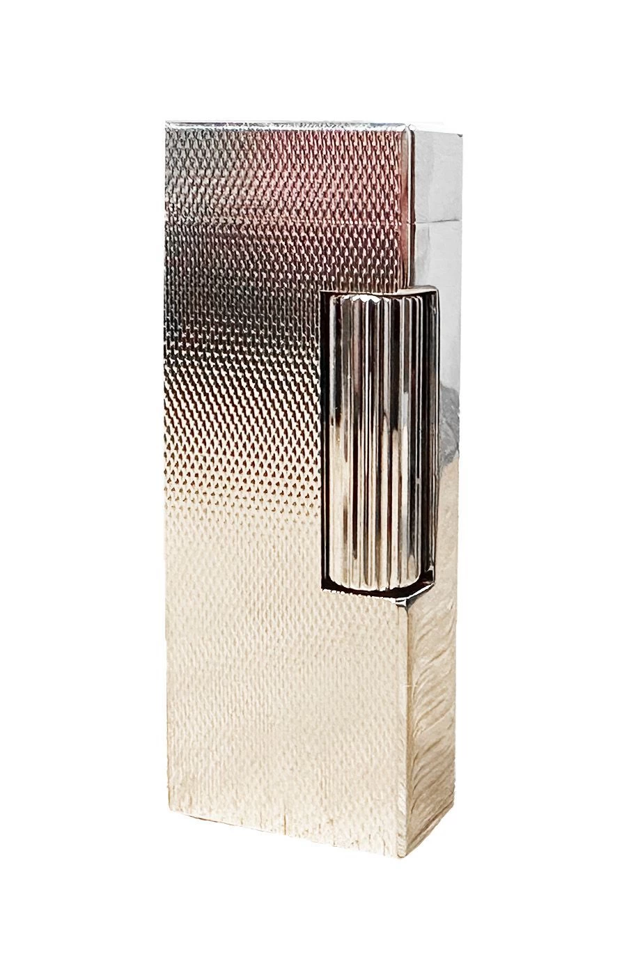 Dunhill Rollagas Barley Palladium Plate Lighter