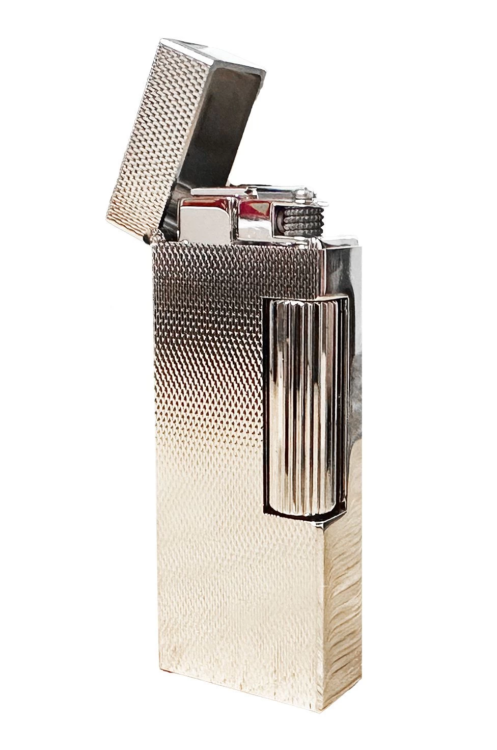 Dunhill Rollagas Barley Palladium Plate Lighter - Image 2