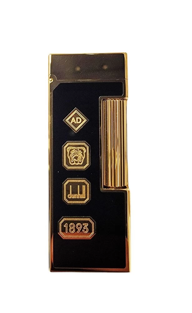 Dunhill Rollagas Black Laquer Hallmark Cigar Lighter - Image 2