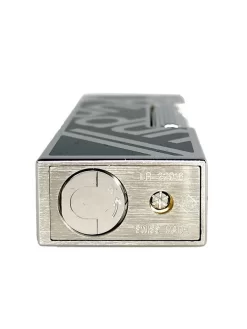 Dunhill Rollagas Canvas Palladium Plated- Black