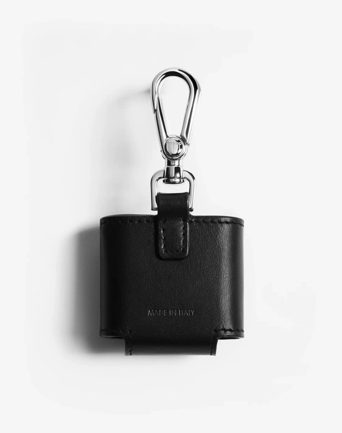 Dunhill Turbo Black Leather Lighter Case - Image 2