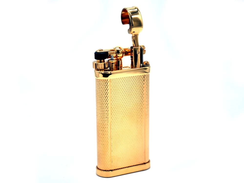 Dunhill Unique Barley Gold Plated Lighter