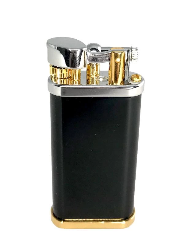 Dunhill Unique Black Lacquer With Gold Lighter - Image 2