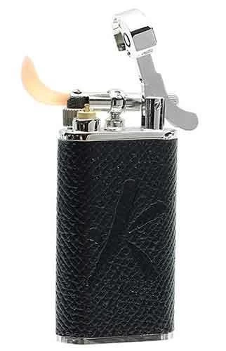 Kiribi Kabuto Kuroi Flint Pipe Lighter - Image 2