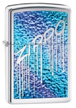 Logo Dripping Windproof Zippo Lighter With Free Engraving