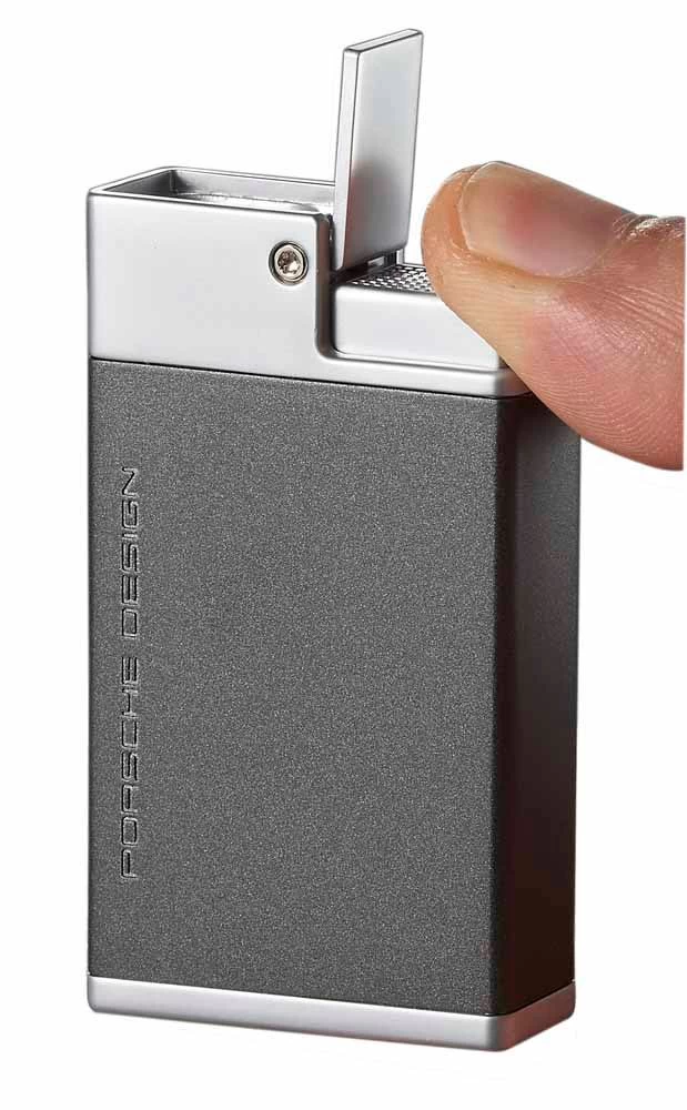 Porsche Design Baden Double Torch Flame Lighter - Grey - Image 2