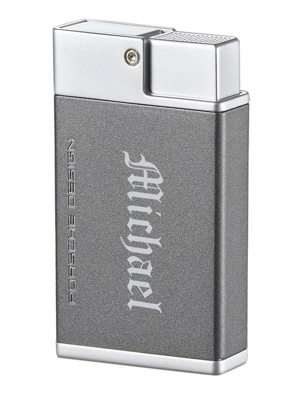 Porsche Design Baden Double Torch Flame Lighter - Grey