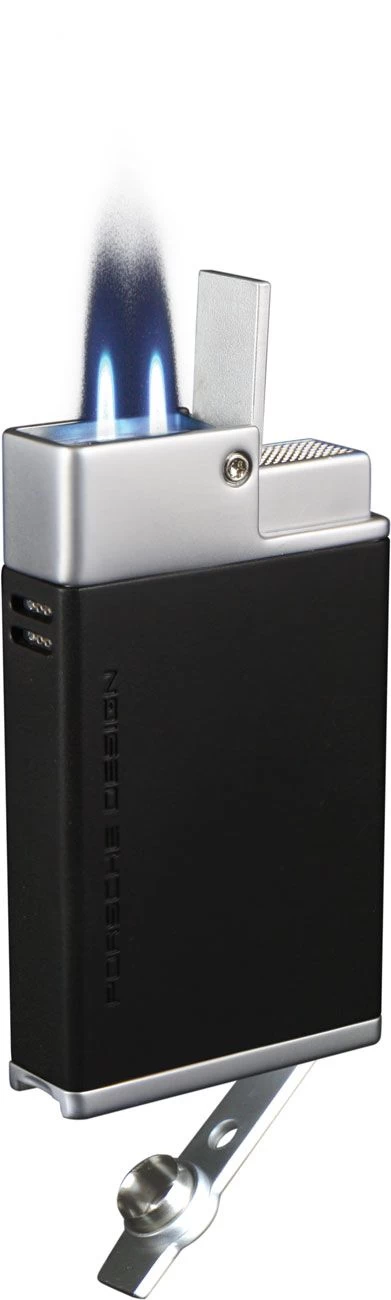 Porsche Design Baden Double Torch Flame Lighter -Matte Black - Image 4