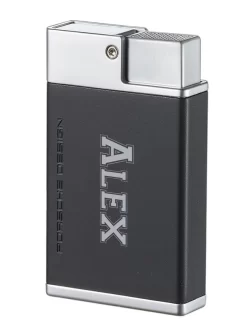 Porsche Design Baden Double Torch Flame Lighter -Matte Black