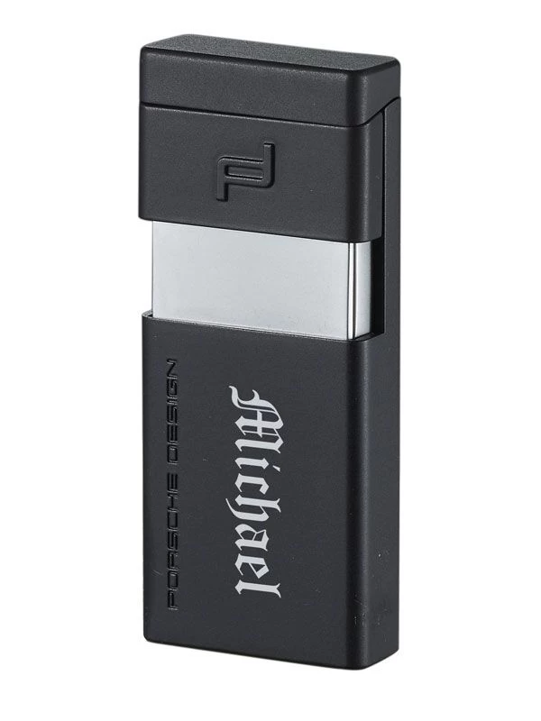 Porsche Design Eifel Torch Flame Lighter - Matte Black