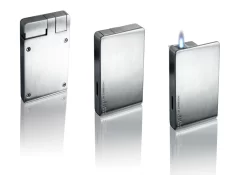 Porsche Design PD9 Chrome Satin Jet Torch Flame Lighter