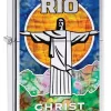 Rio Windproof Zippo Lighter