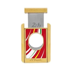 S.T. Dupont CC X Stands Le Mans Red And Gold Double Guillotine Cigar Cutter