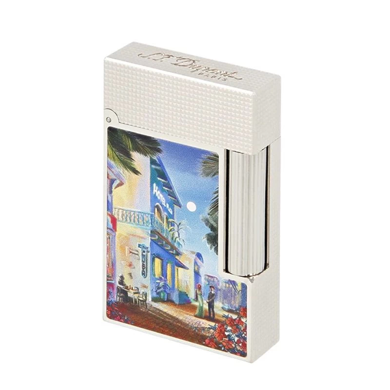 S.T. Dupont Ligne 2 Cling Cuba Flint Lighter