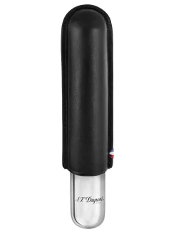 S.T. Dupont S. T. Dupont Victory Black And Chrome Single Cigar Tube