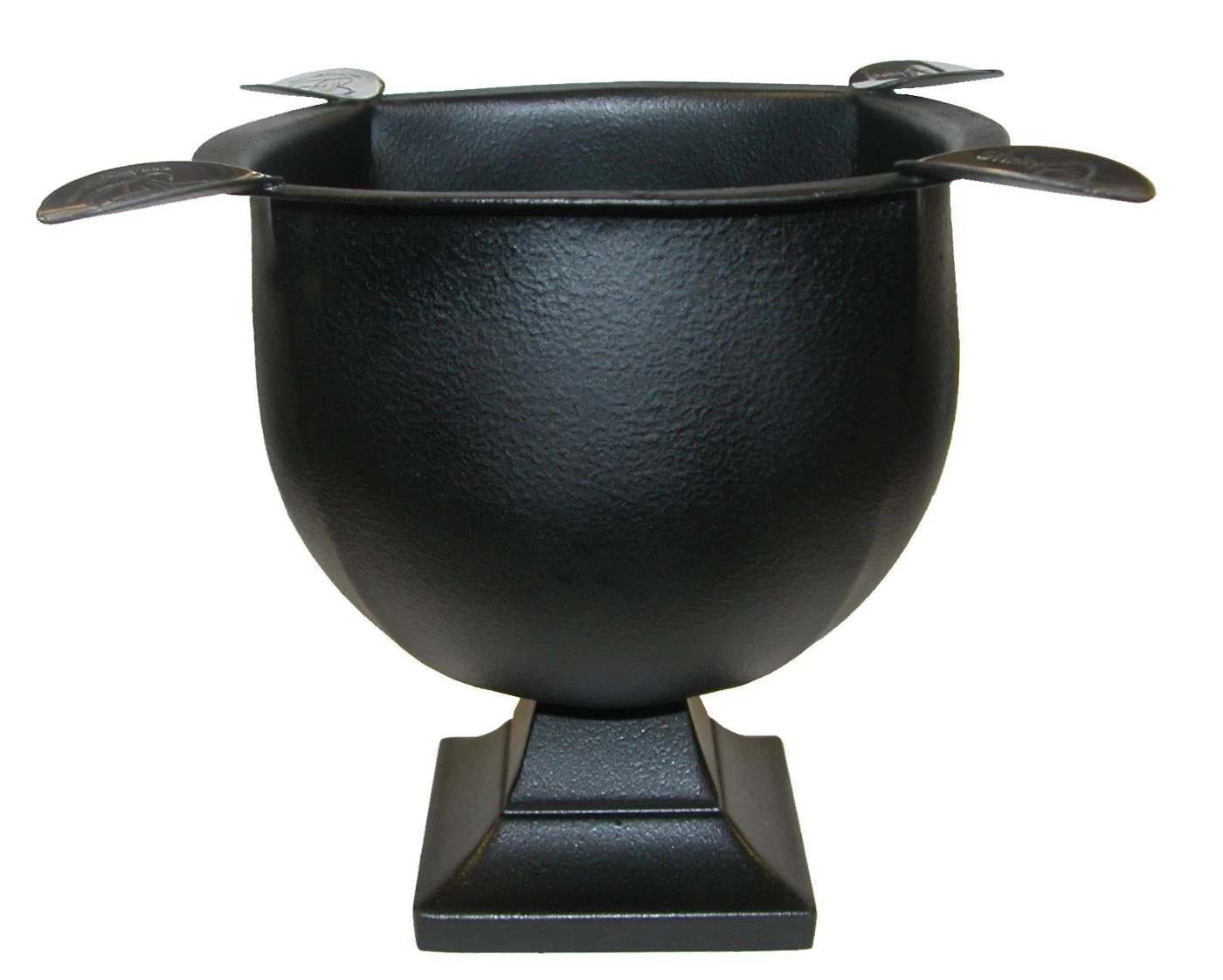 Stinky Box Pressed Ashtray- Cast Iron Black