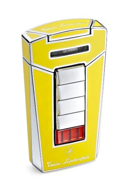 Tonino Lamborghini Aero Yellow Torch Flame Lighter - Image 4
