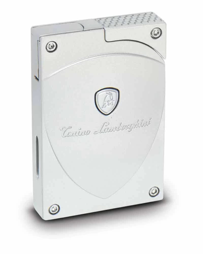 Tonino Lamborghini Lynx Butane Refillable Cigar Lighter - Silver Matte