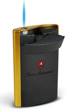 Tonino Lamborghini ONDA Torch Flame Lighter - Gold Matte