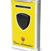Tonino Lamborghini Pergusa Yellow Torch Flame Lighter