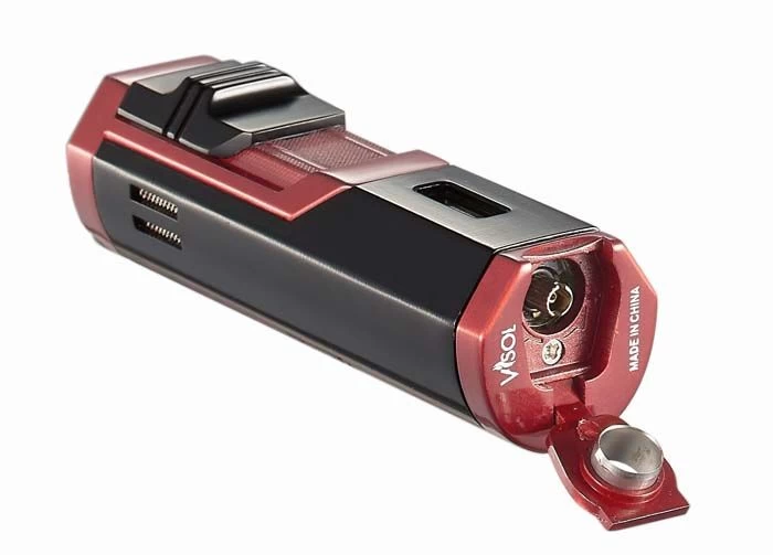 Visol Andes Triple Torch Cigar Lighter - Red And Black - Image 4