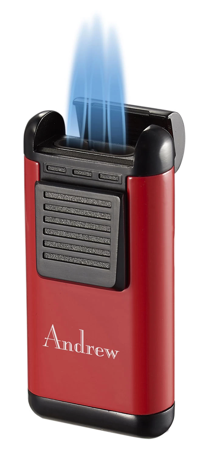 Visol Antero Triple Torch Lighter - Red - Image 2
