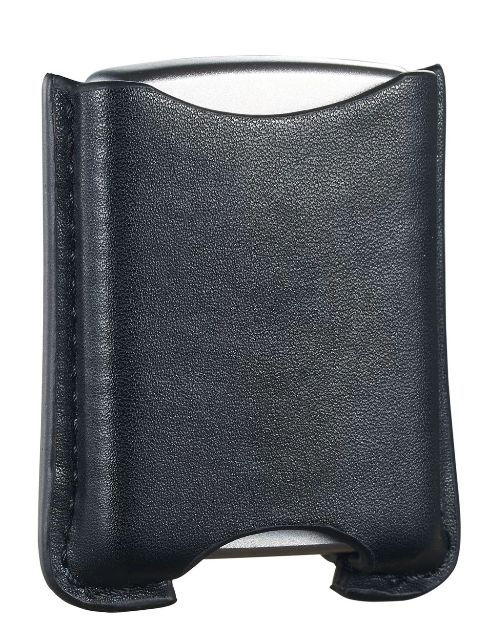 Premium Black Leather Lighter Case