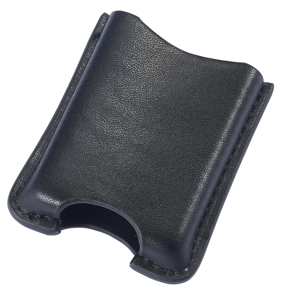 Premium Black Leather Lighter Case - Image 2