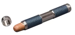 Visol Blue Kevlar Single Adjustable Cigar Tube