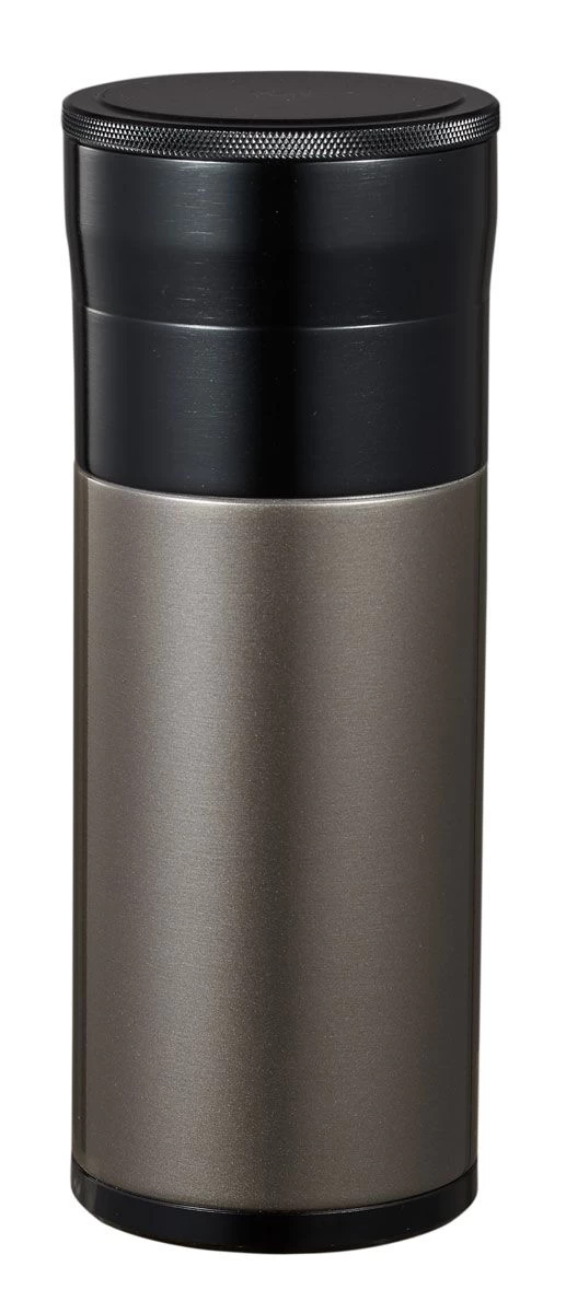 Visol Carlos Travel Cigar Case - Black And Gunmetal - Holds 7 Cigars - Image 2