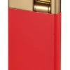 Visol Cougar Single Flame Cigar Lighter - Red And Gold