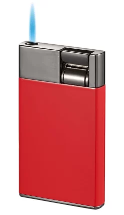 Visol Cougar Single Flame Cigar Lighter - Red And Gunmetal