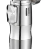 Visol Epic Triple Flame Silver Cigar Lighter