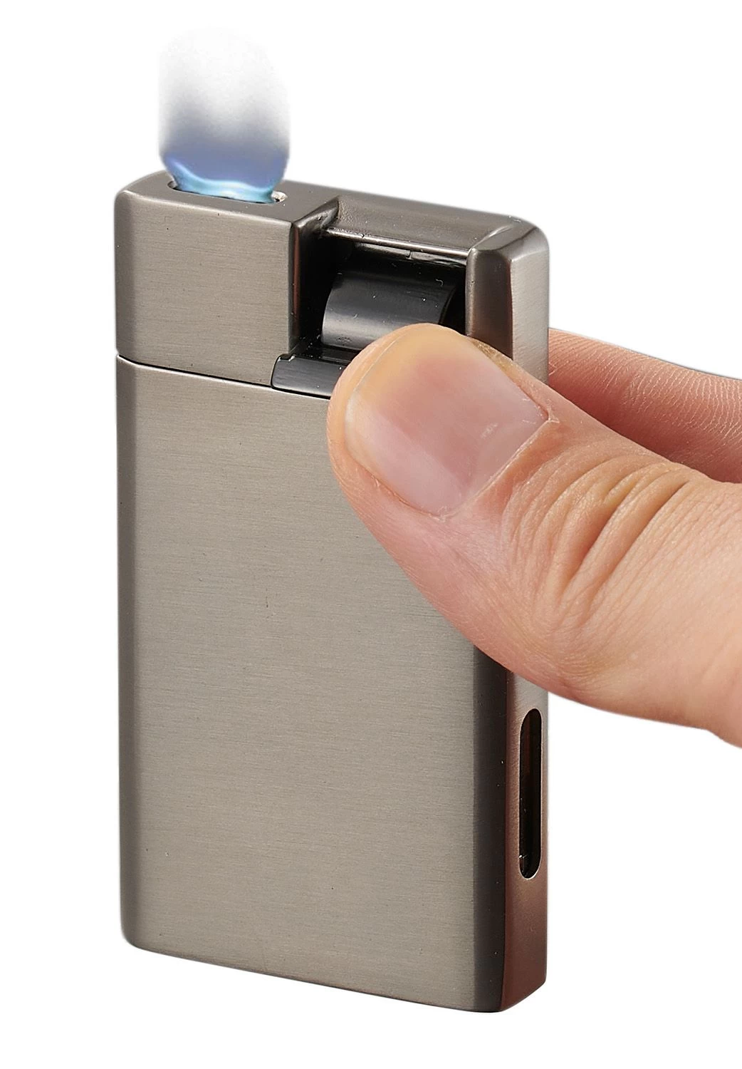 Visol Flatso Flat Flame Torch Lighter - Gunmetal - Image 2